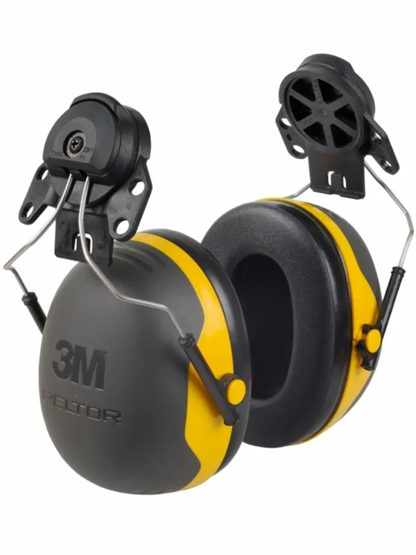 3M PELTOR X2P3 Orejeras para casco con anclaje P3E 30db amarillas (1 orejera/caja)
