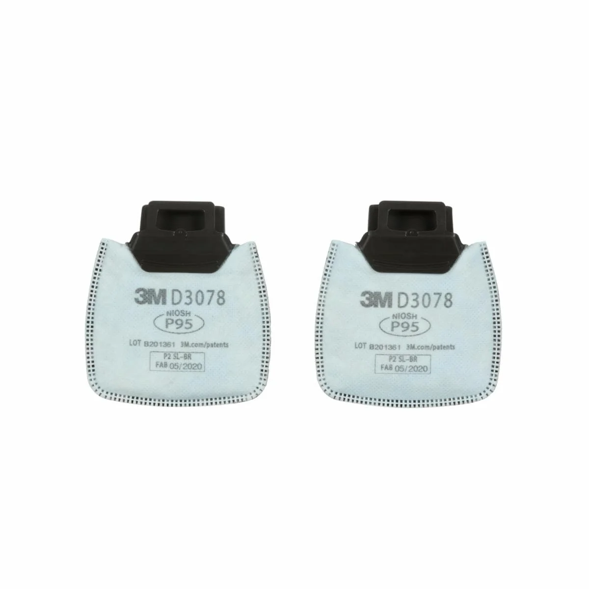 Filtro de Particulas 3M Secure Click D3078, P100