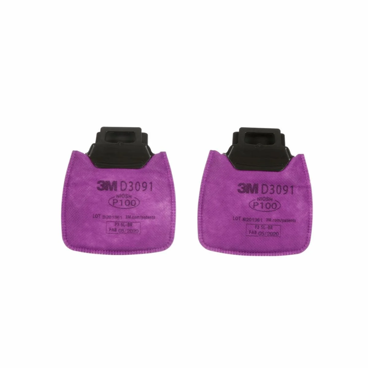 Filtro de Particulas 3M Secure Click D3091