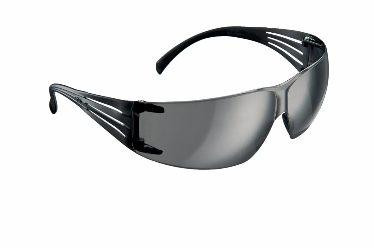 3M Securefit Serie de Proteccion ocular 200 SF201-PV6-NA, Gris, 6/Caja