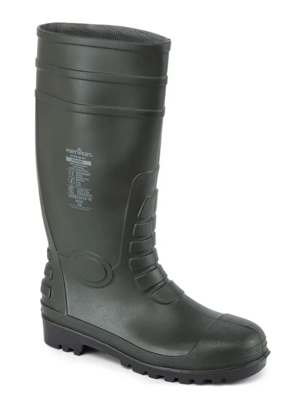 Bota Portwest FW95 Wellington Total Safety S5 - Verde
